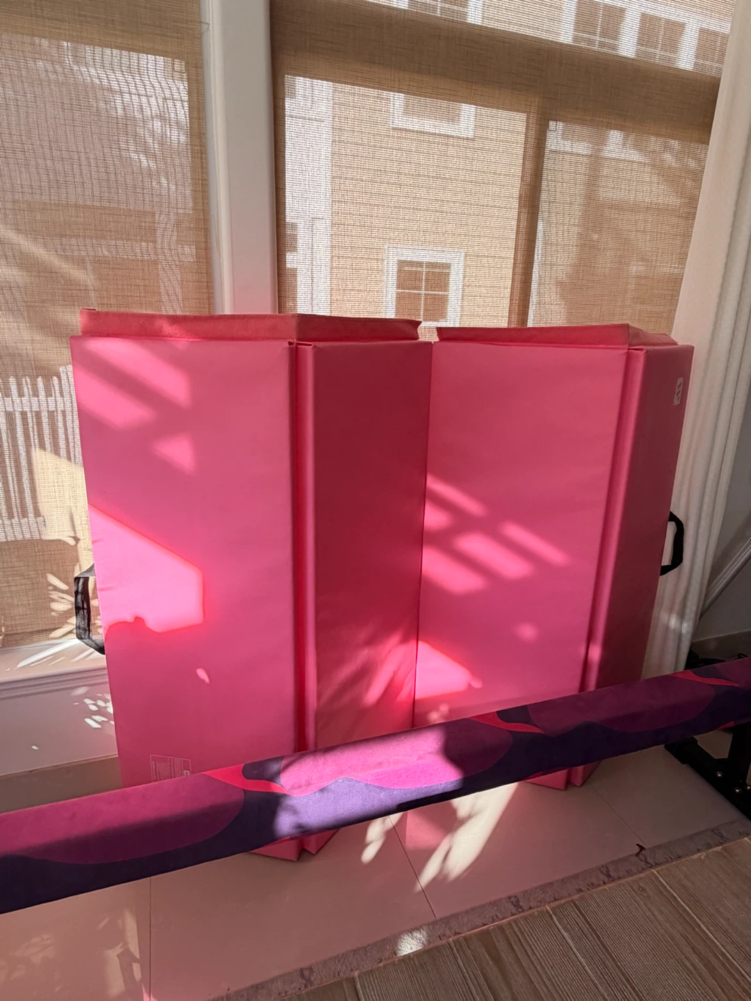 Adjustable Balance Beam and folding Mat for kids - photo 3