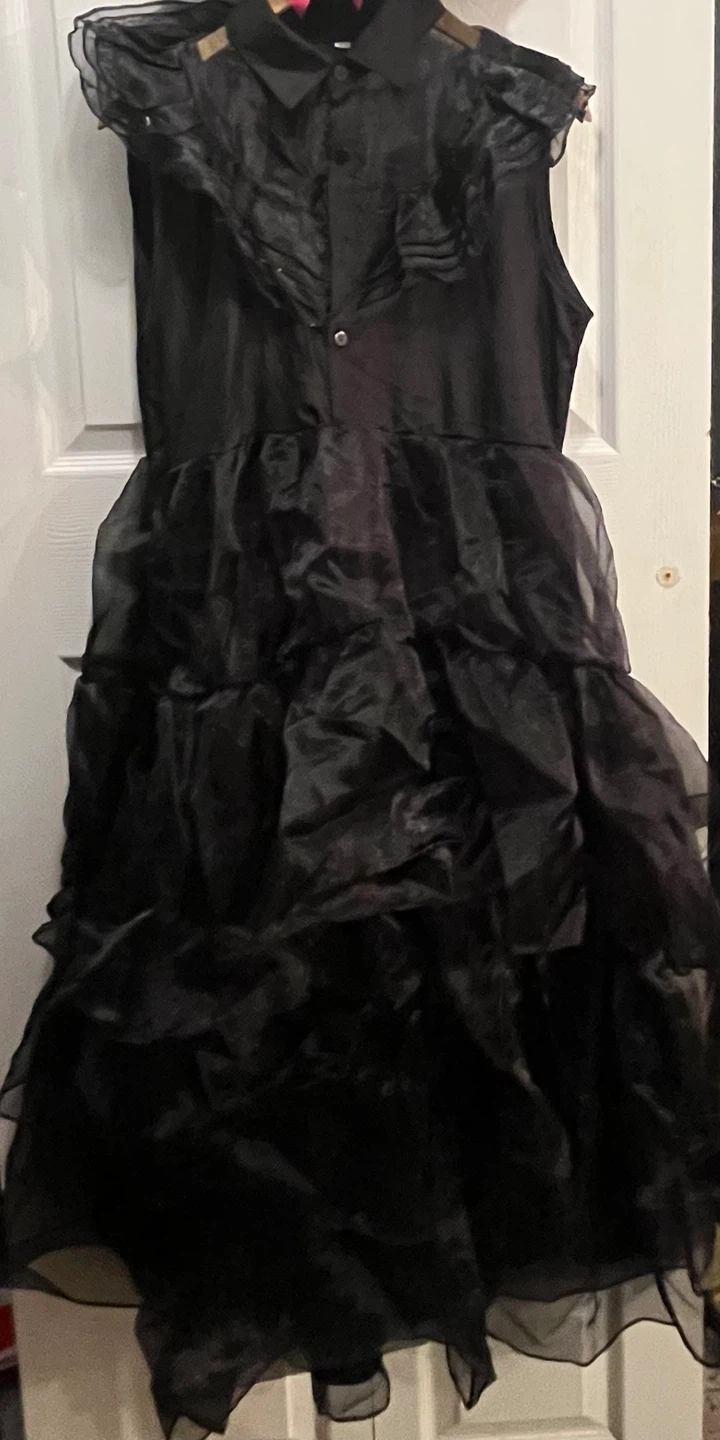 🎃 Adult XL Wednesday Addams/ Gothic Style costume dress 🎃