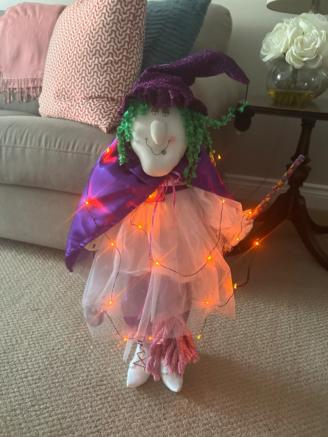 CUTE 24” TALL HALLOWEEN WITCH (READ LISTING)