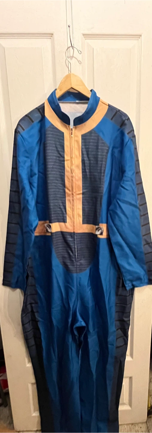 🎃  Adult XL Fallout Vault Dweller / Vault 33 jumpsuit 🎃 - photo 3