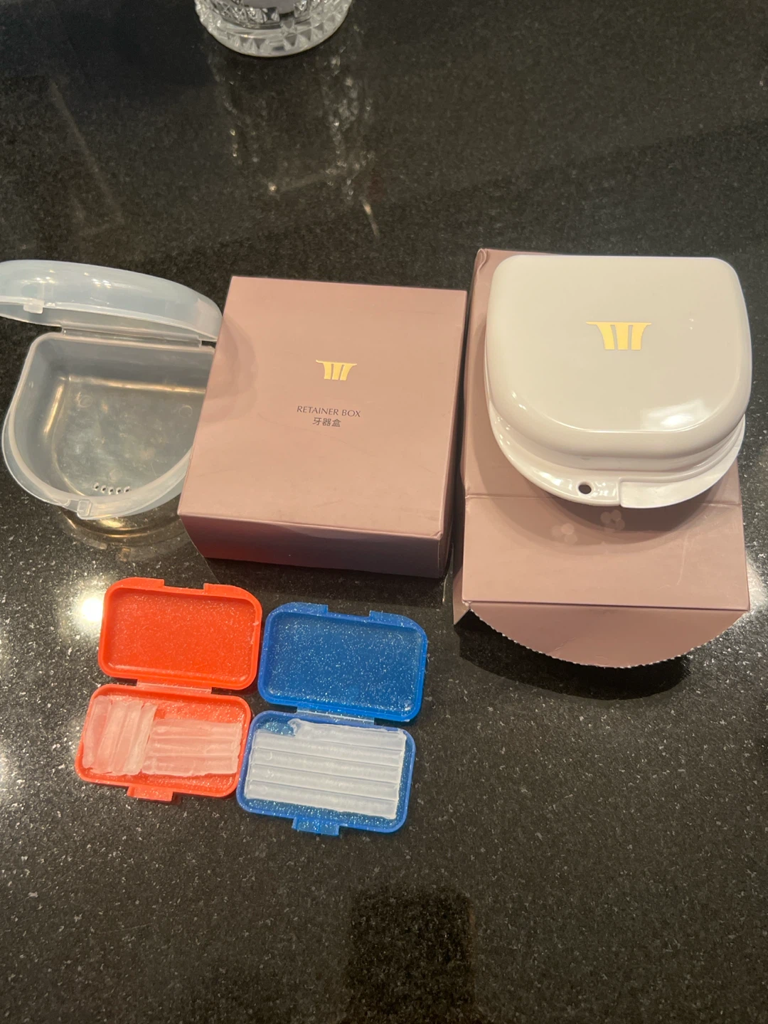 3 Retainer Box and 2 Dental Wax Case Set - photo 2