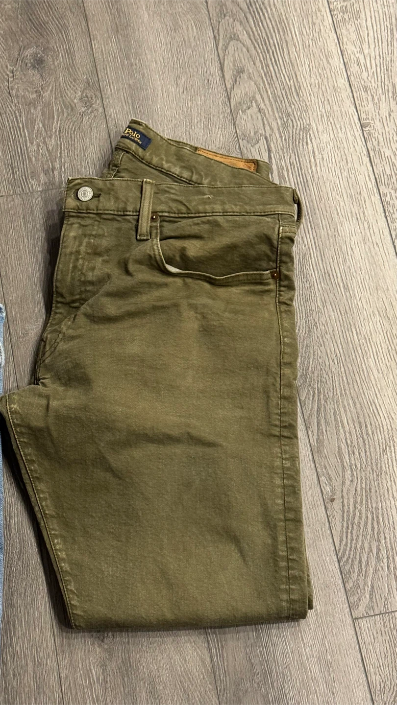 Polo Ralph Lauren Olive Green Pants