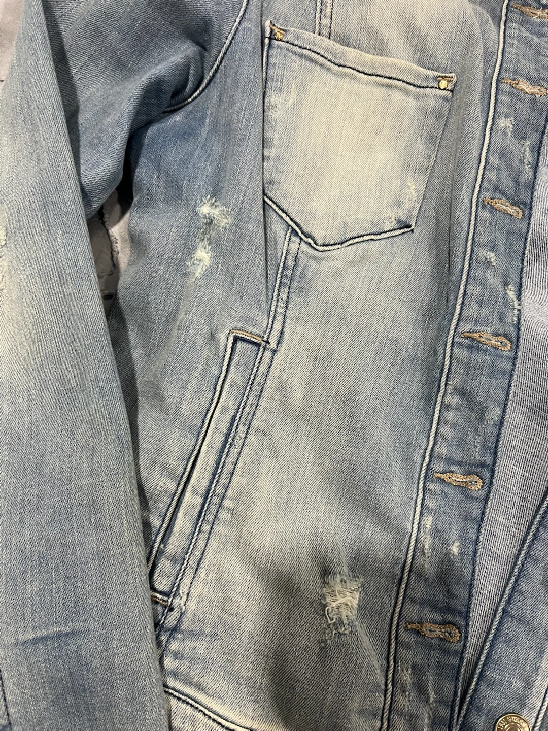 Guess Denim Jacket Light Wash - photo 3