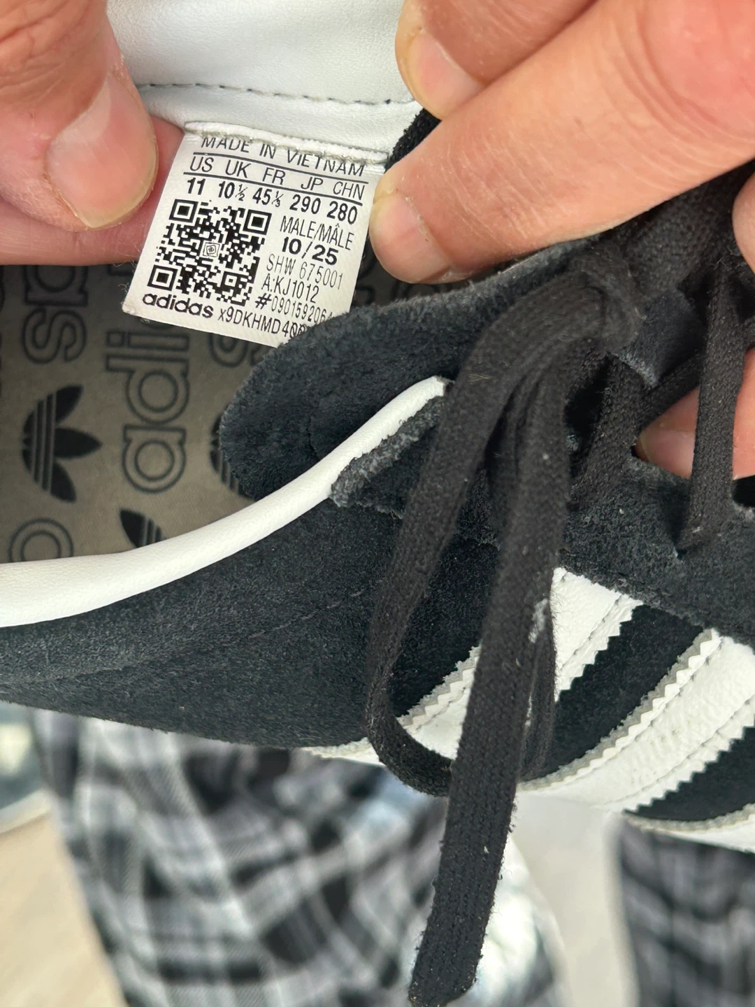 Adidas Paris Sneakers Black and White - photo 3