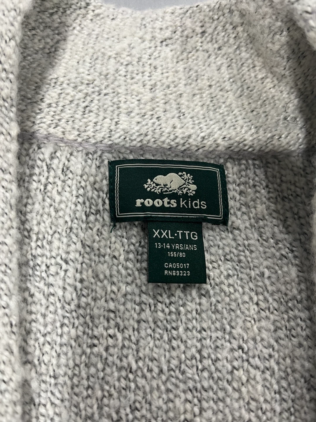 Roots Kids Long Cardigan Grey - photo 2