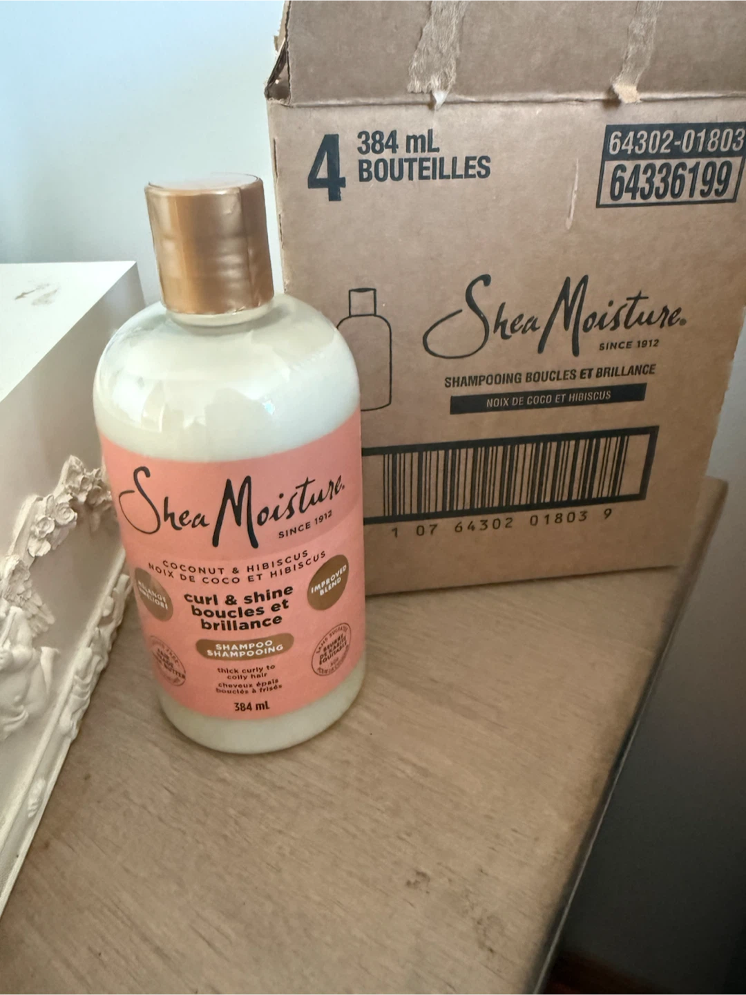 SheaMoisture Coconut & Hibiscus Curl & Shine Shampoo 4-Pack