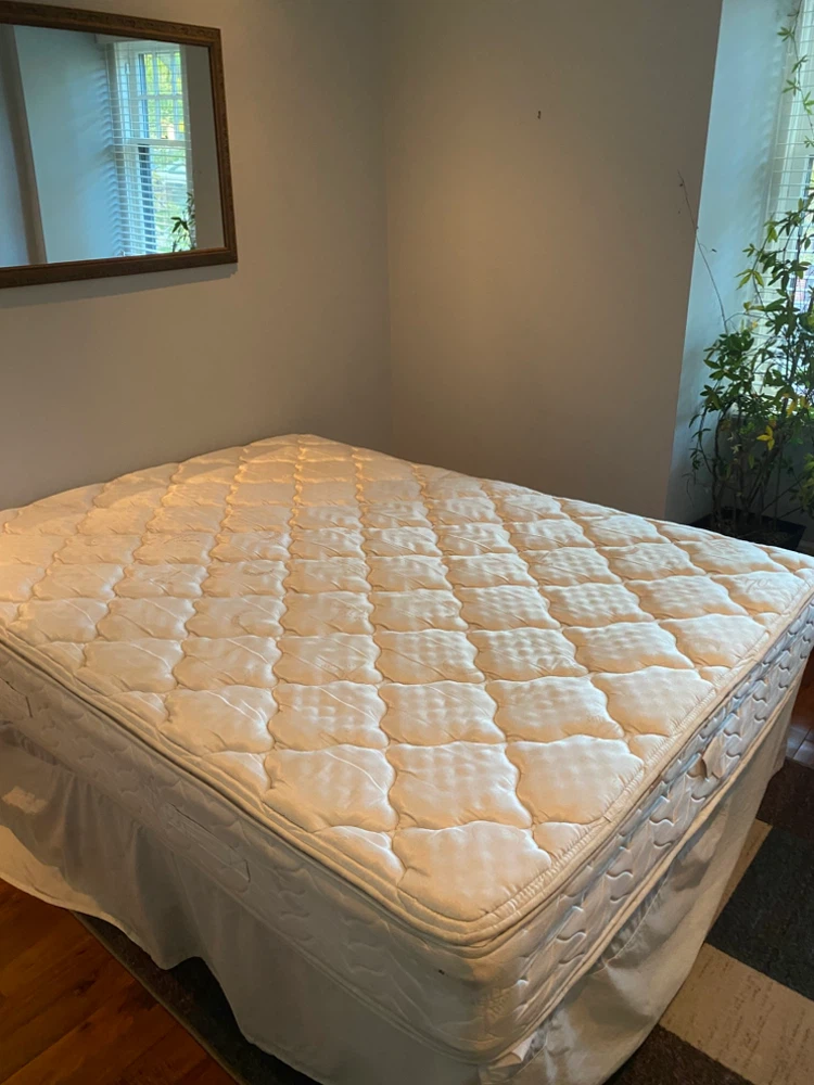 Double Mattress with Metal Bed Frame - photo 2