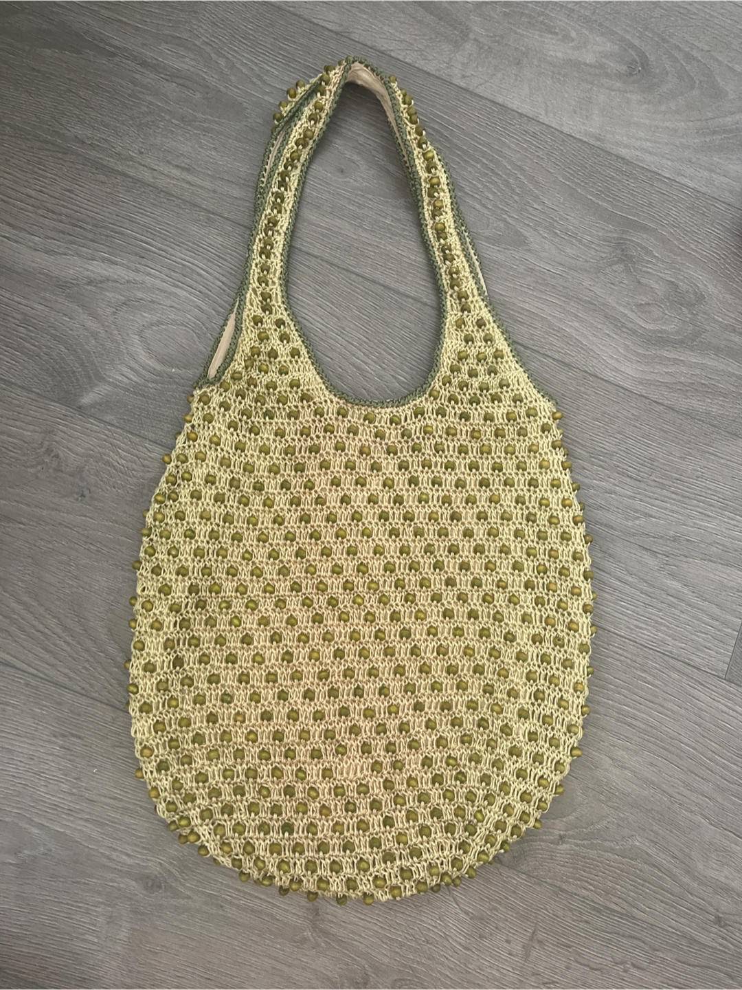 American Eagle Beaded Tote Bag