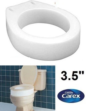 Brand new Carex elongated toilet seat elevated