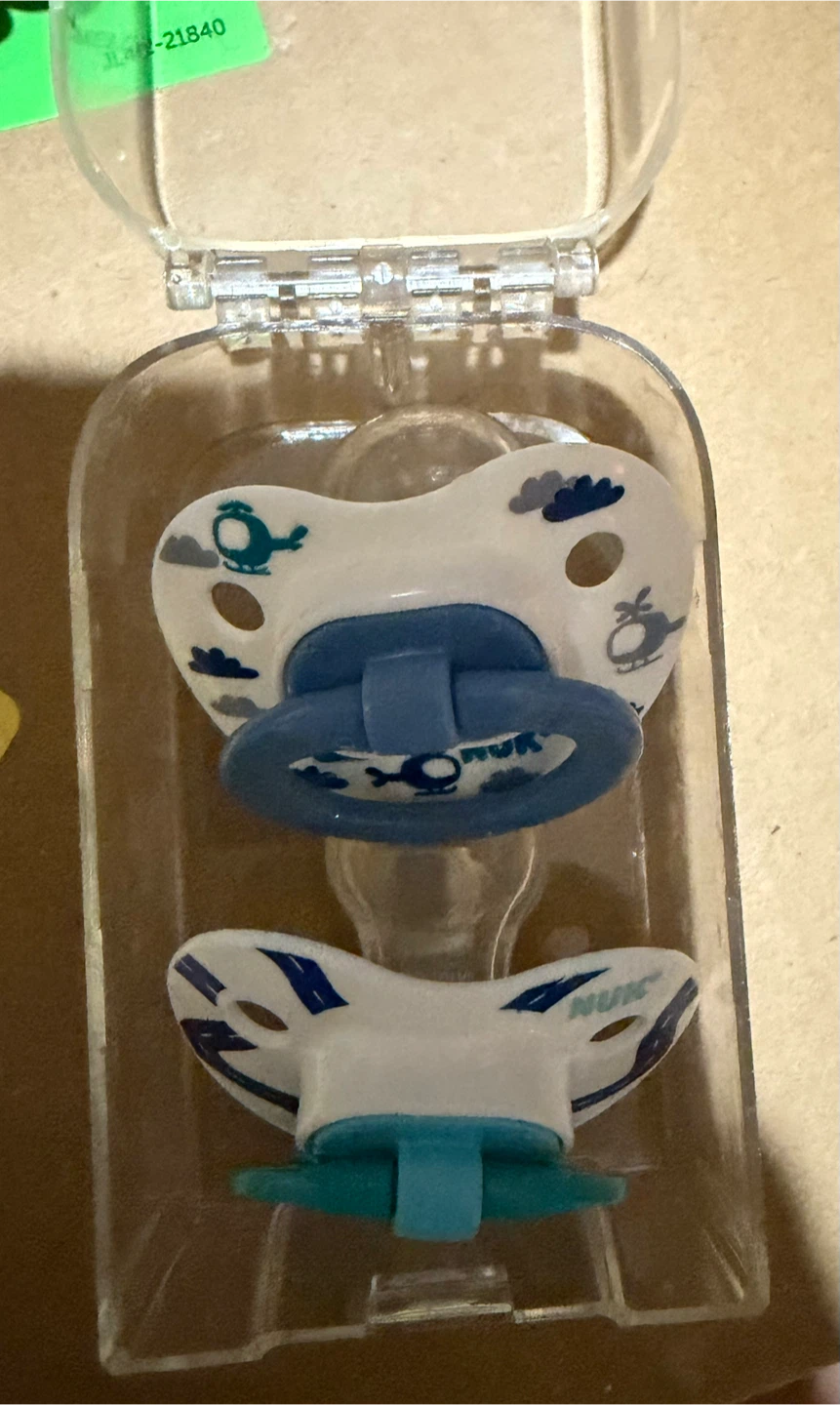 NUK Baby Pacifiers - Set of 2