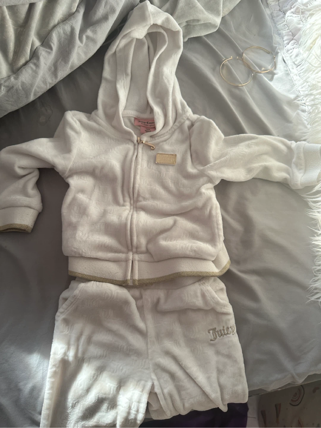Juicy Couture velour tracksuit set 18M
