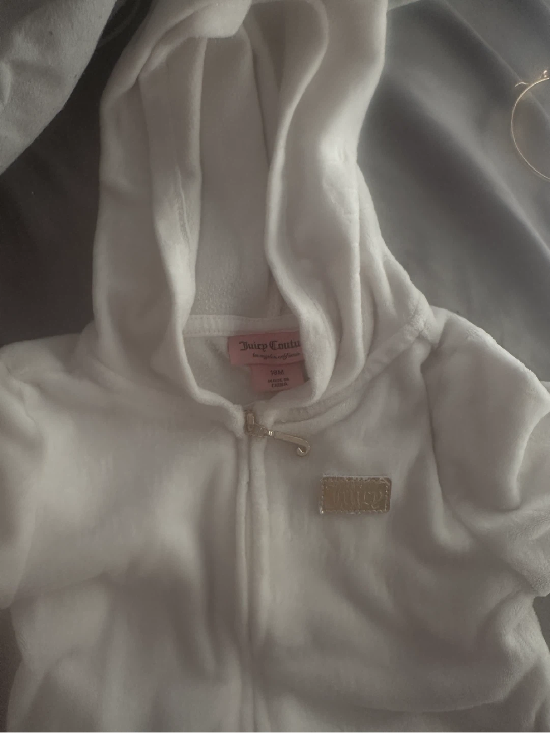 Juicy Couture velour tracksuit set 18M - photo 3