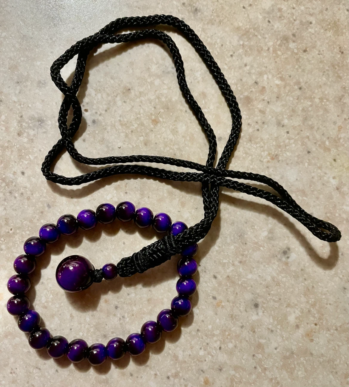 Amethyst Beaded Necklace & Braclet