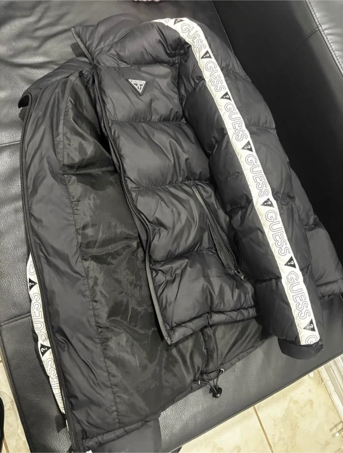 GUESS Black Puffer Jacket