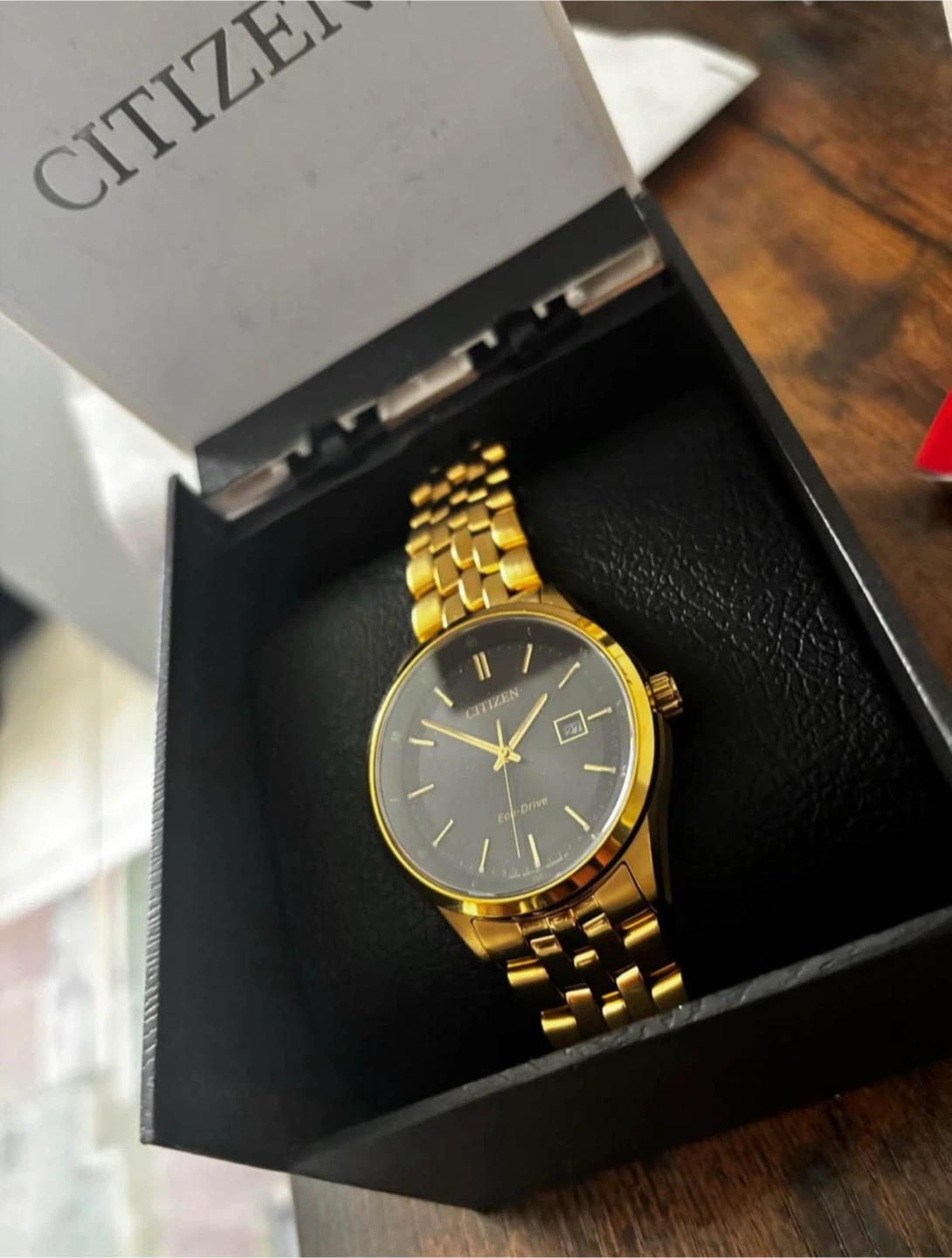 Citizen Eco-Drive Gold Tone Watch