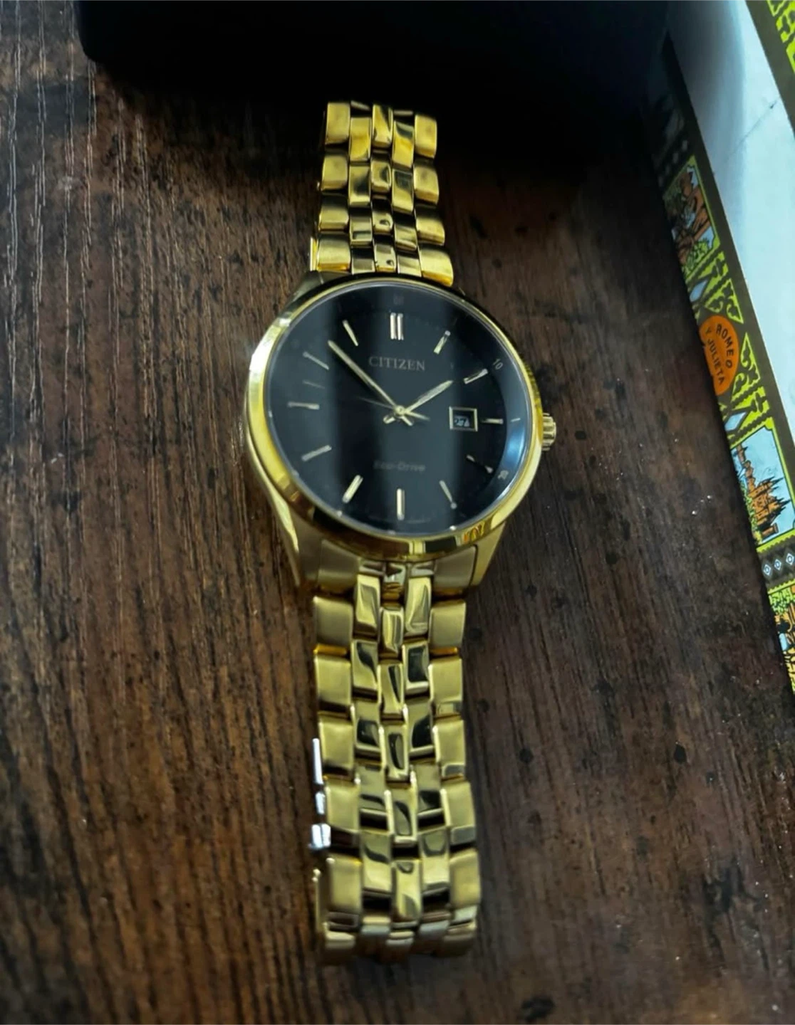Citizen Eco-Drive Gold Tone Watch - photo 2