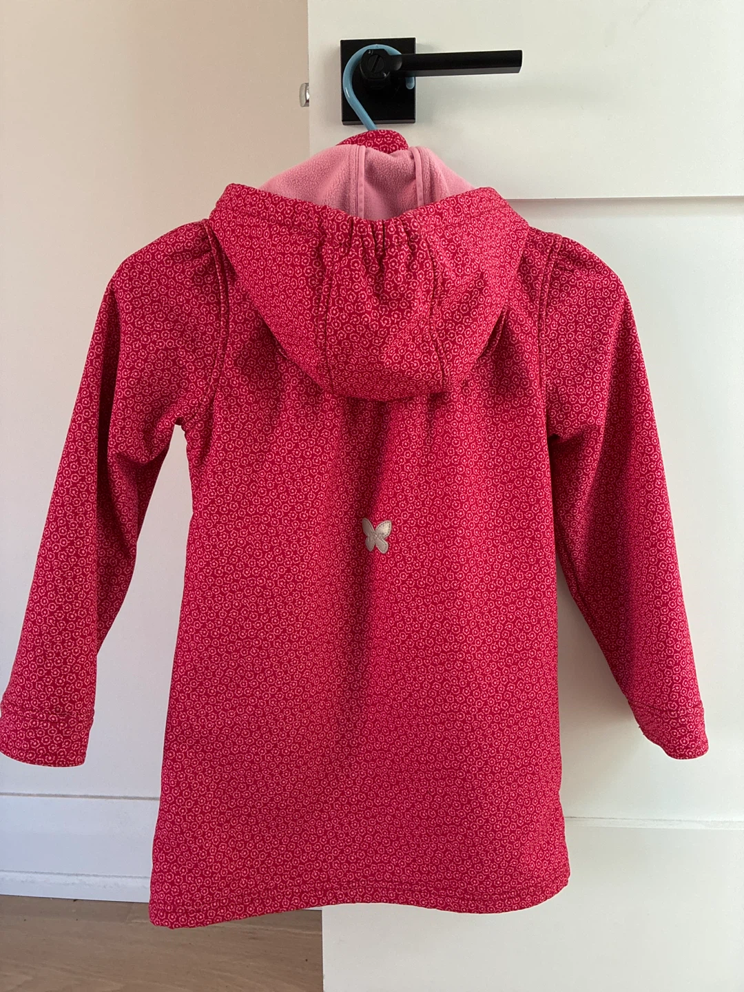 Mexx Girls Pink Patterned Hooded Coat - photo 2
