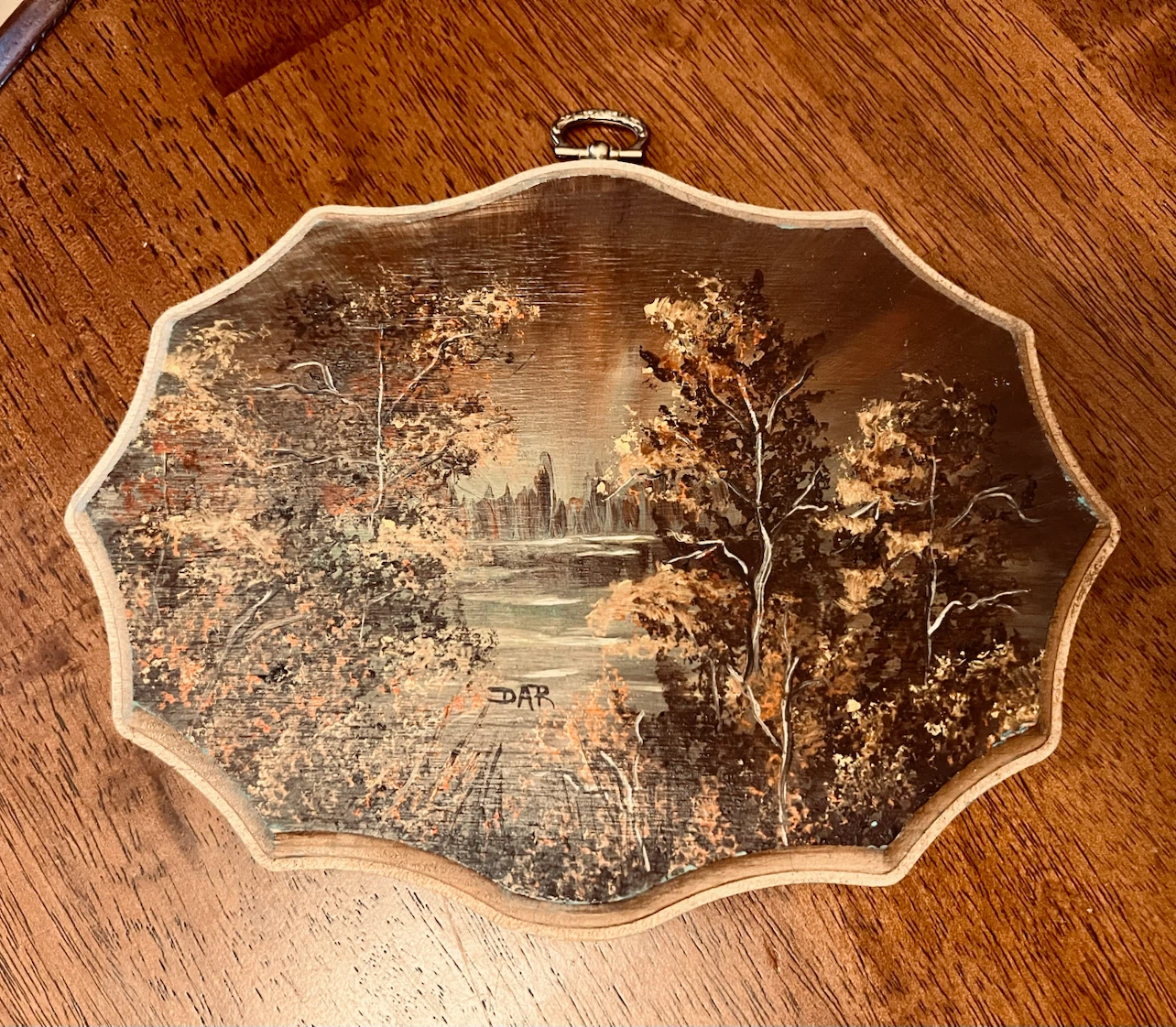 DAR Hand-Painted Landscape Wall Art