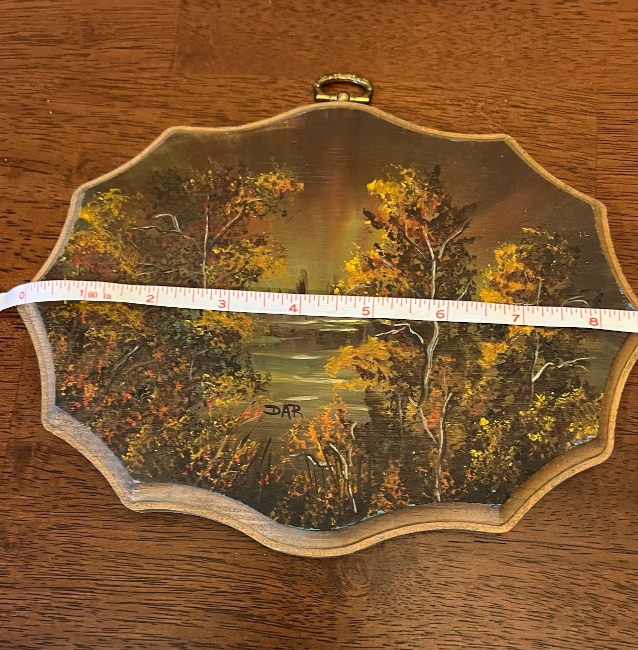 DAR Hand-Painted Landscape Wall Art - photo 3