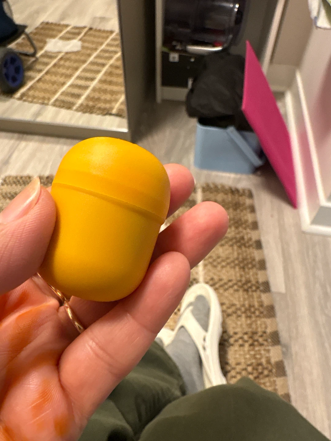 Yellow kindergarten toy New