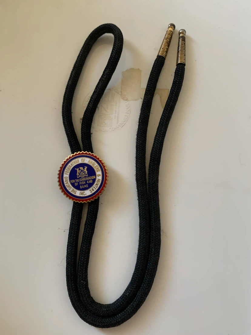 Ontario Federation of Anglers & Hunters Bolo Tie - photo 2