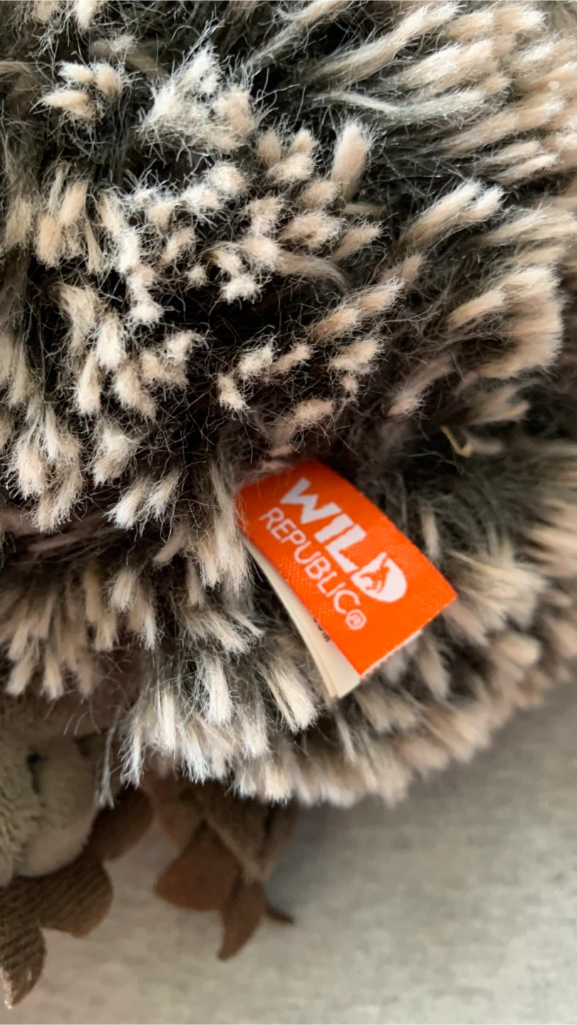 Wild Republic Medium Sized Porcupine Plush Toy - photo 4
