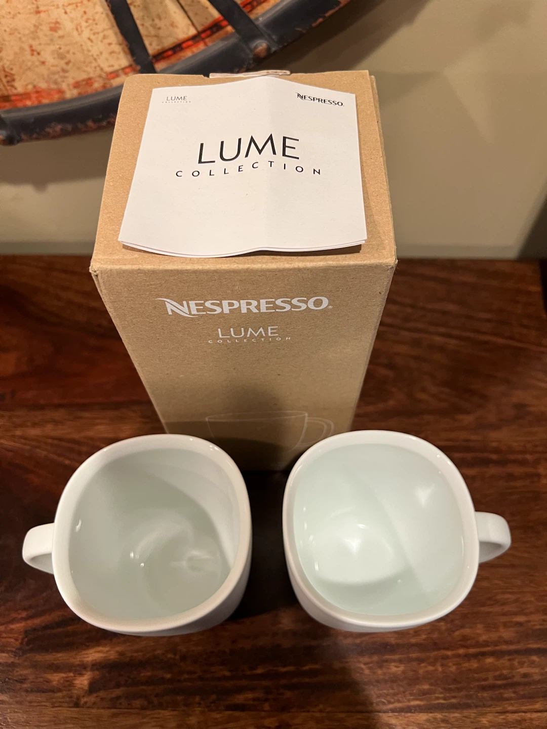 Nespresso Lume Collection Matte White Coffee Mugs - photo 3