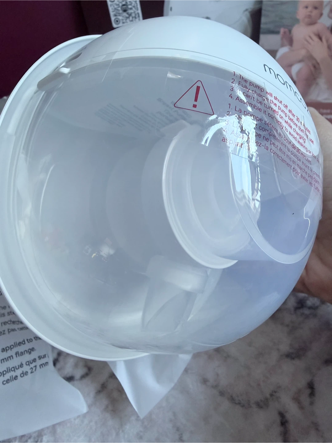 Momcozy M5 Smart Wearable Breast Pump - photo 2