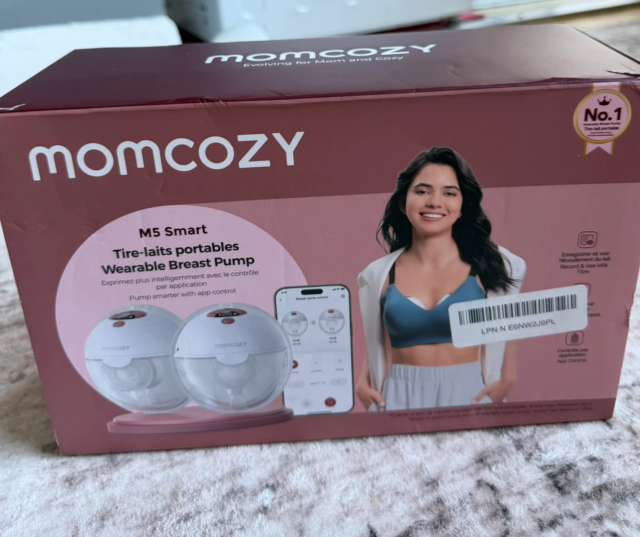 Momcozy M5 Smart Wearable Breast Pump - photo 3