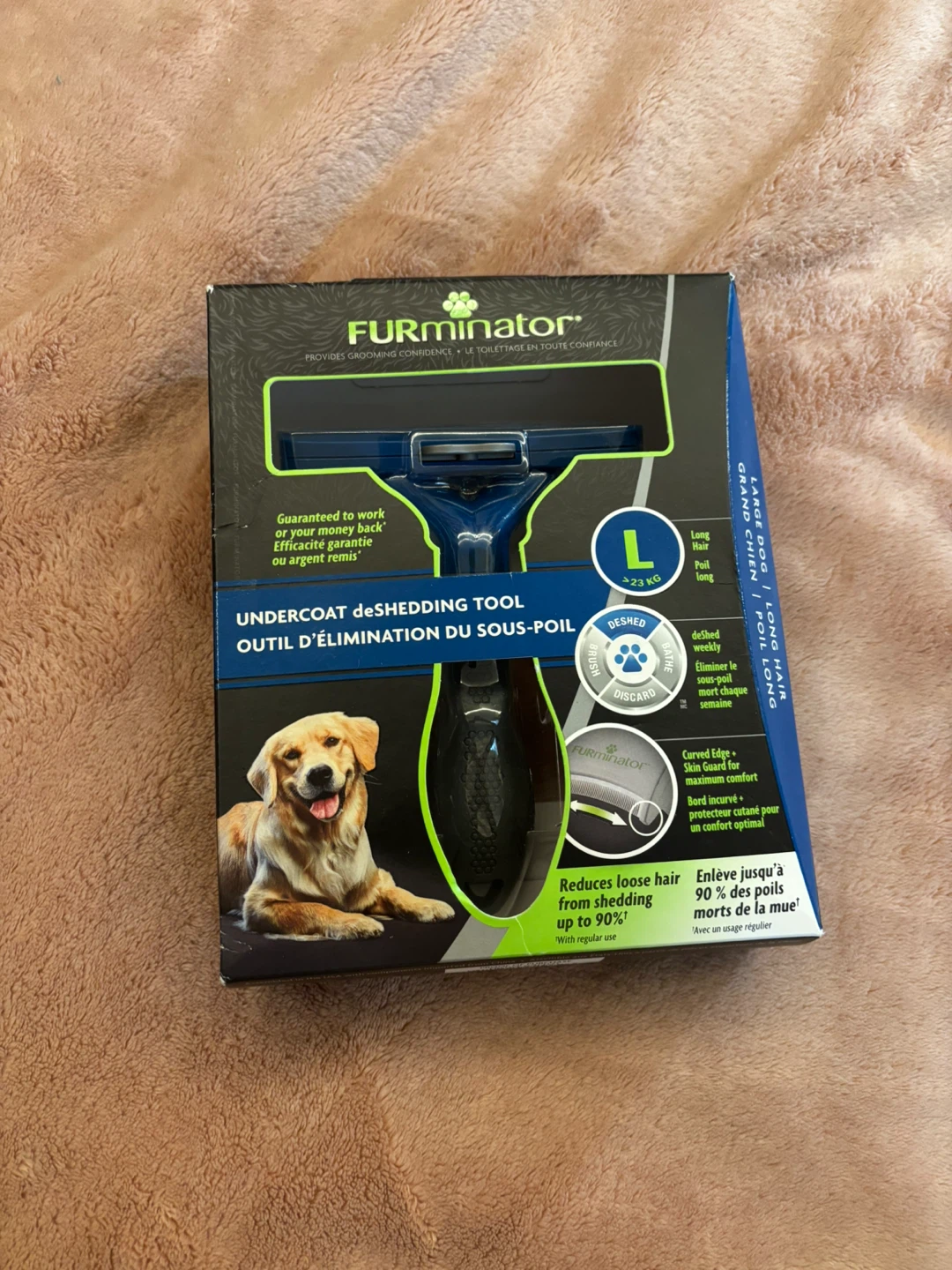 FURminator Undercoat deShedding Tool Large Dog