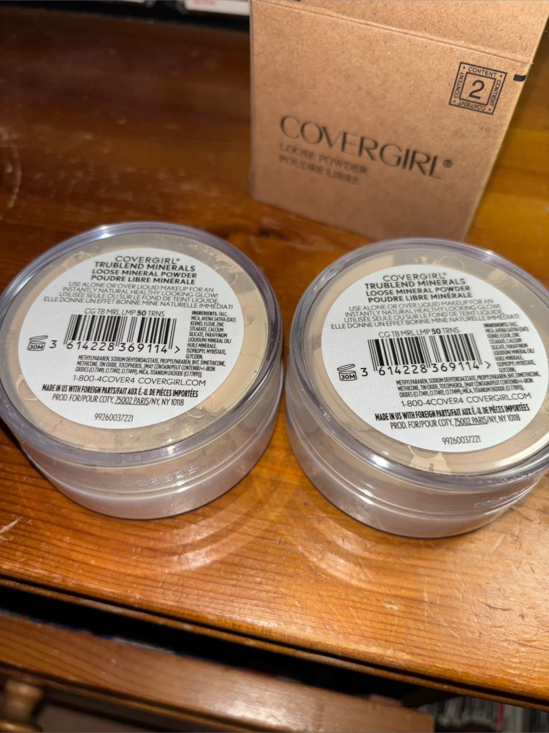 2 Covergirl Trublend Minerals Loose Powder 50 Translucent - photo 3