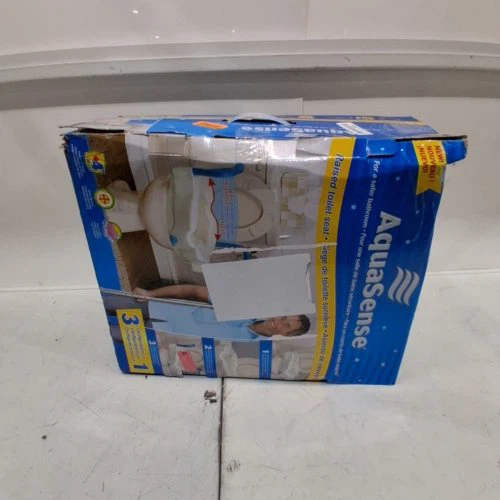 AquaSense raised toilet seat 15x15x4 NEW - photo 2