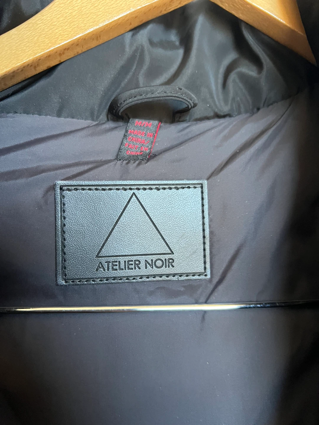 Woman’s Atelier Noir Black Winter Parka - Size M - photo 2