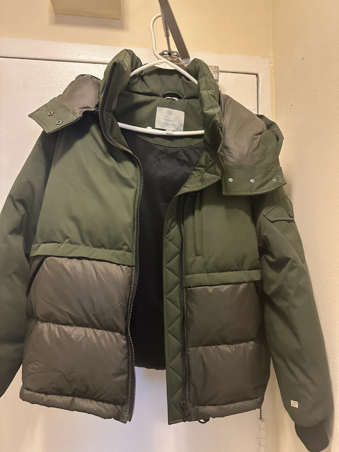 Soia & Kyo Olive Winter Jacket XL