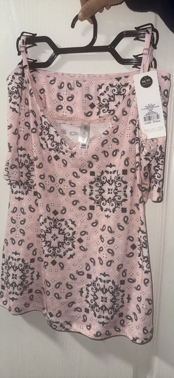 Rachel Zoe Paisley Print Camisole and Panty Set - photo 2