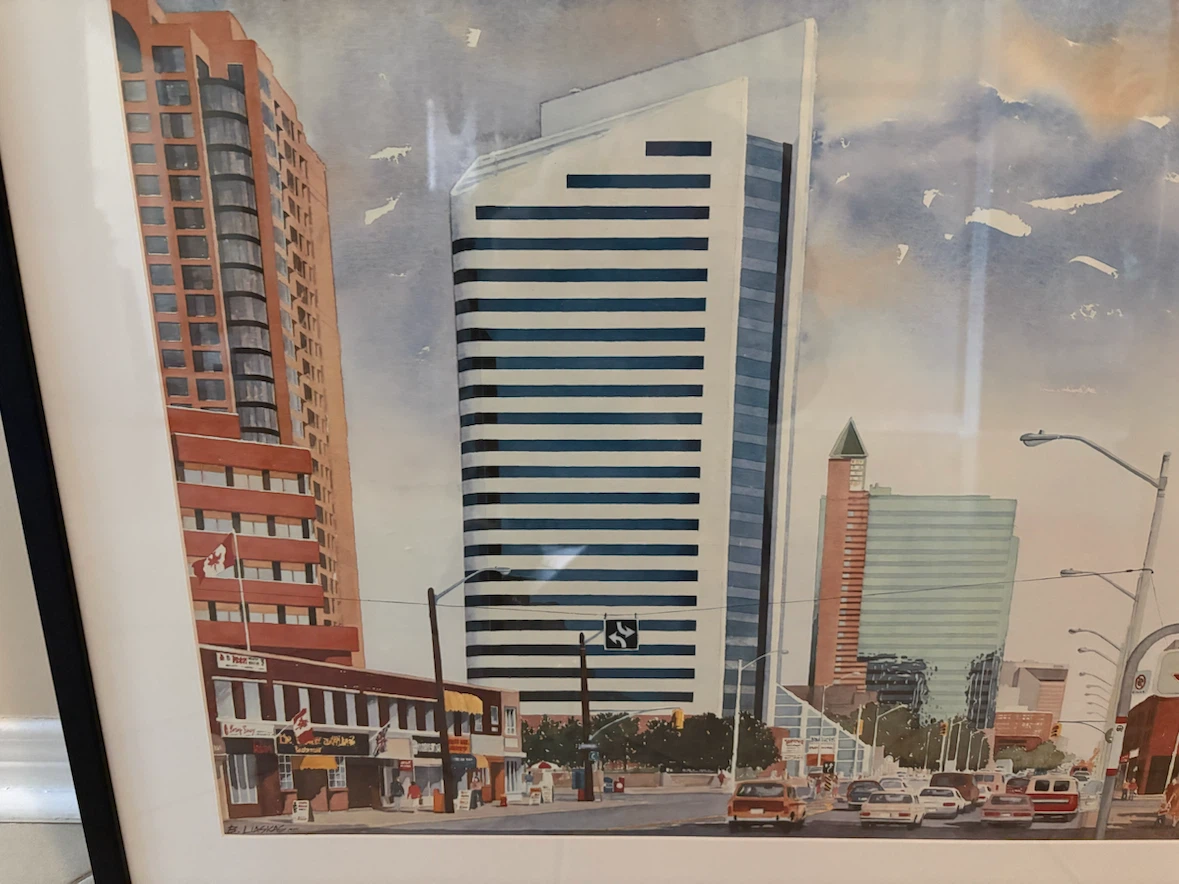MOVING! B. LIASKAS  Toronto Cityscape Framed Print - photo 3