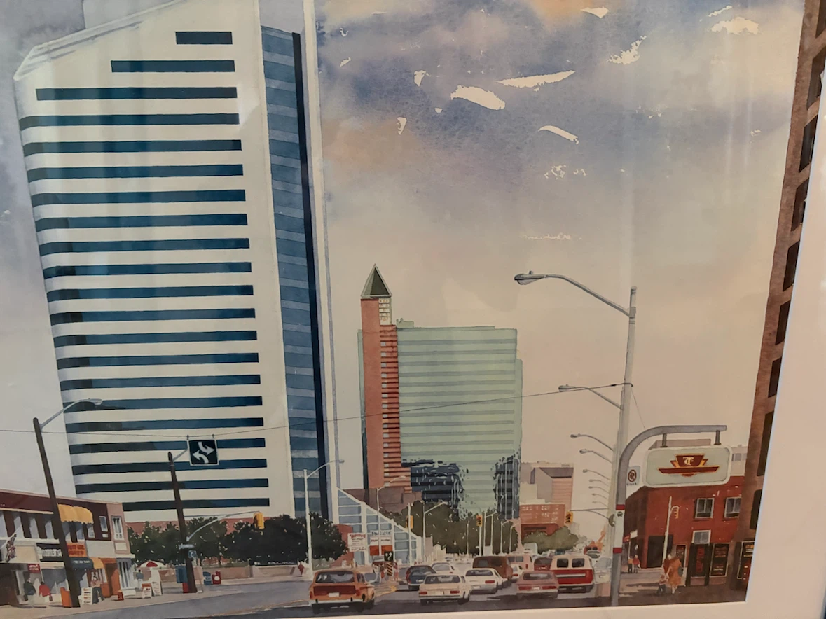 MOVING! B. LIASKAS  Toronto Cityscape Framed Print - photo 4