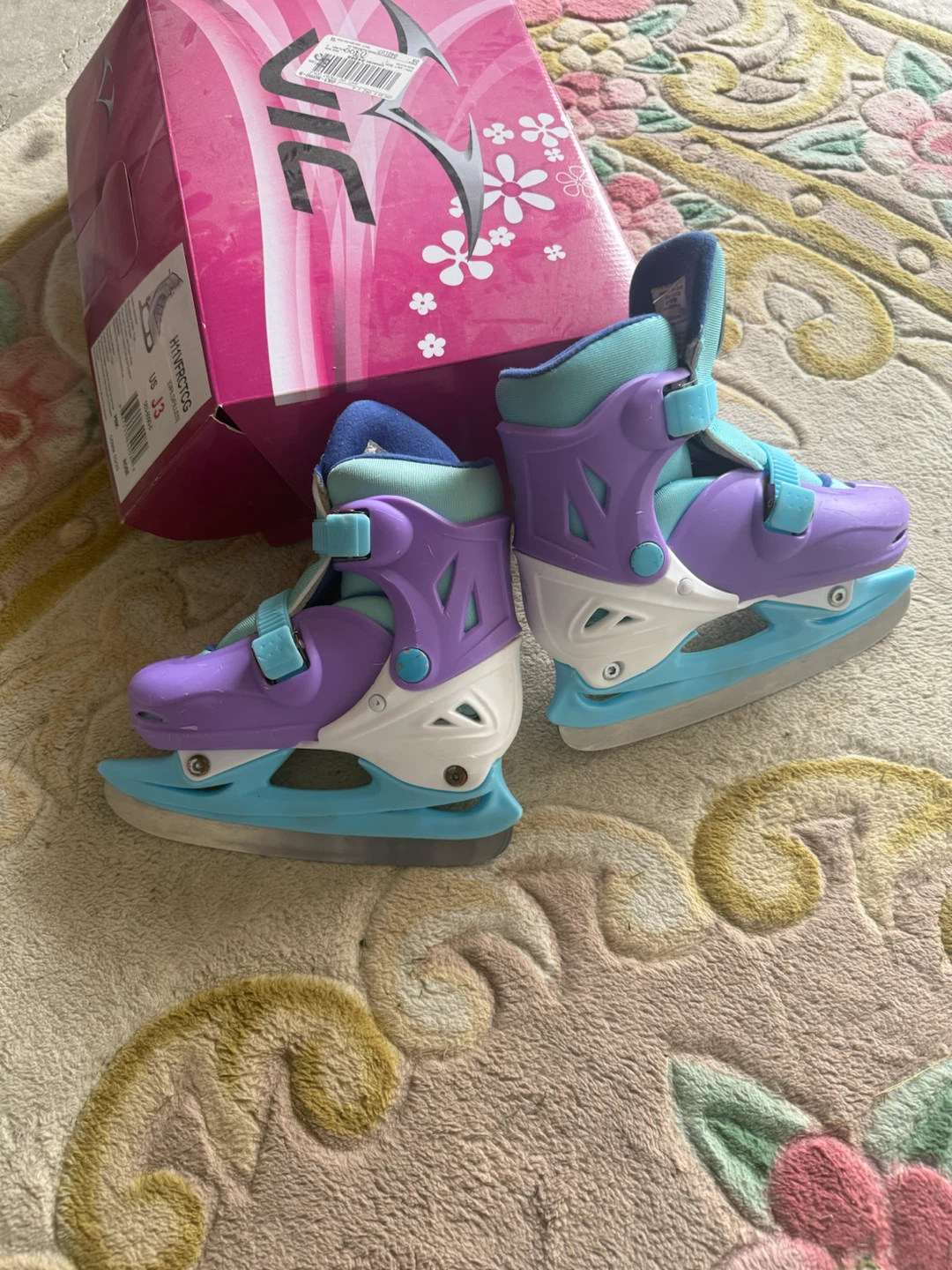 Girls Frozen Ice Skates Size J3 - photo 2