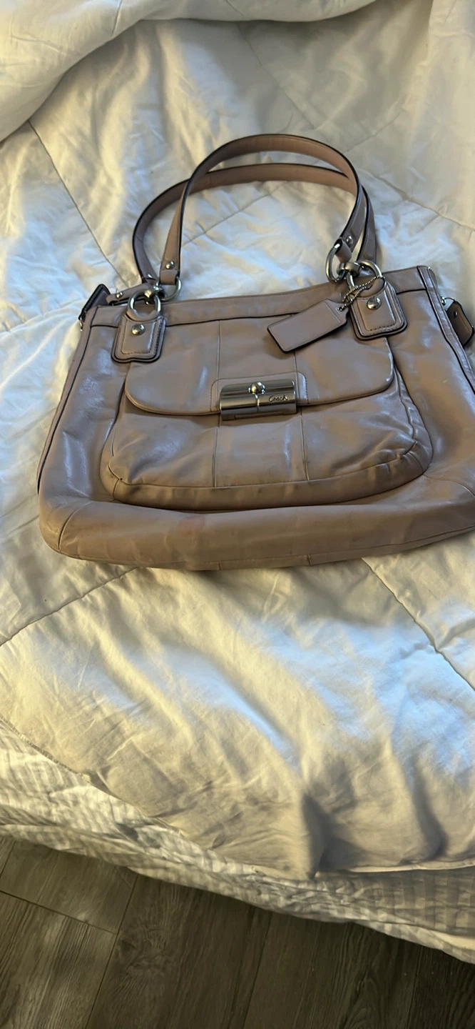Coach Leather Shoulder Bag