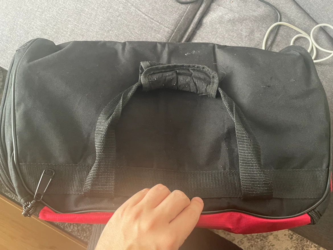 Puma Red and Black Duffel Bag - photo 3