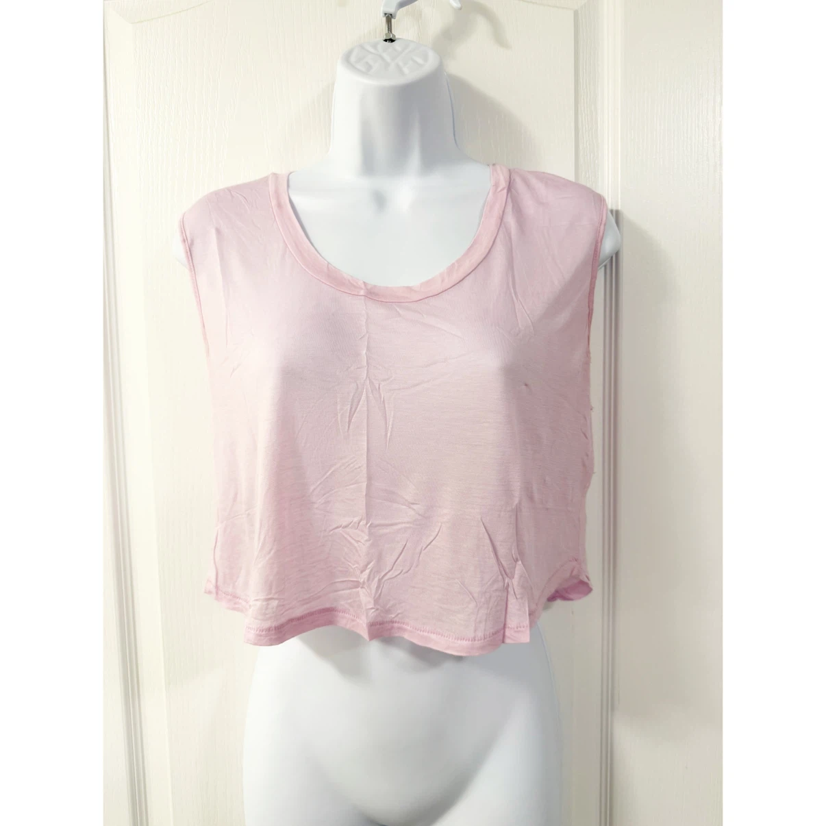Y2K Aritzia Wilfred Pink Crop Top