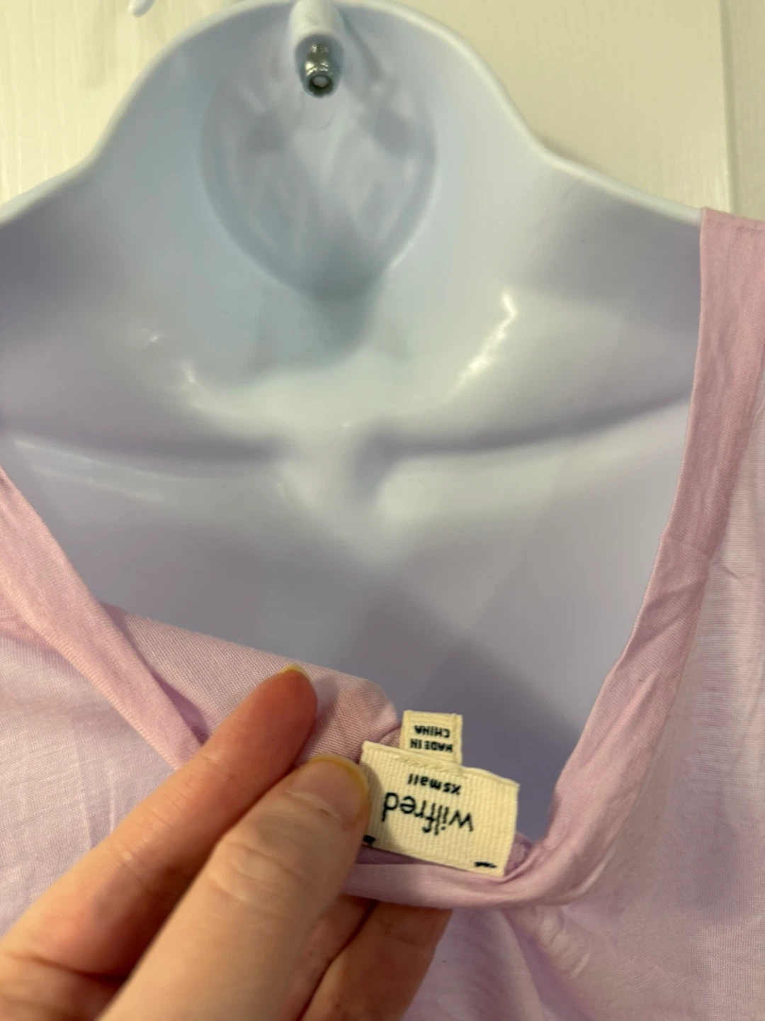 Y2K Aritzia Wilfred Pink Crop Top - photo 2