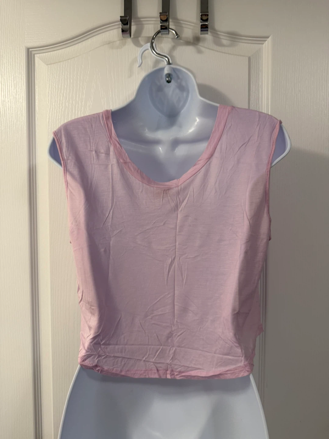 Y2K Aritzia Wilfred Pink Crop Top - photo 4