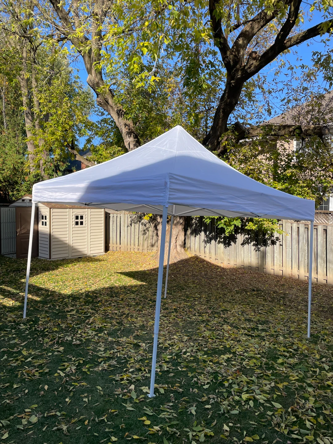 White Pop-Up Canopy Tent - photo 3