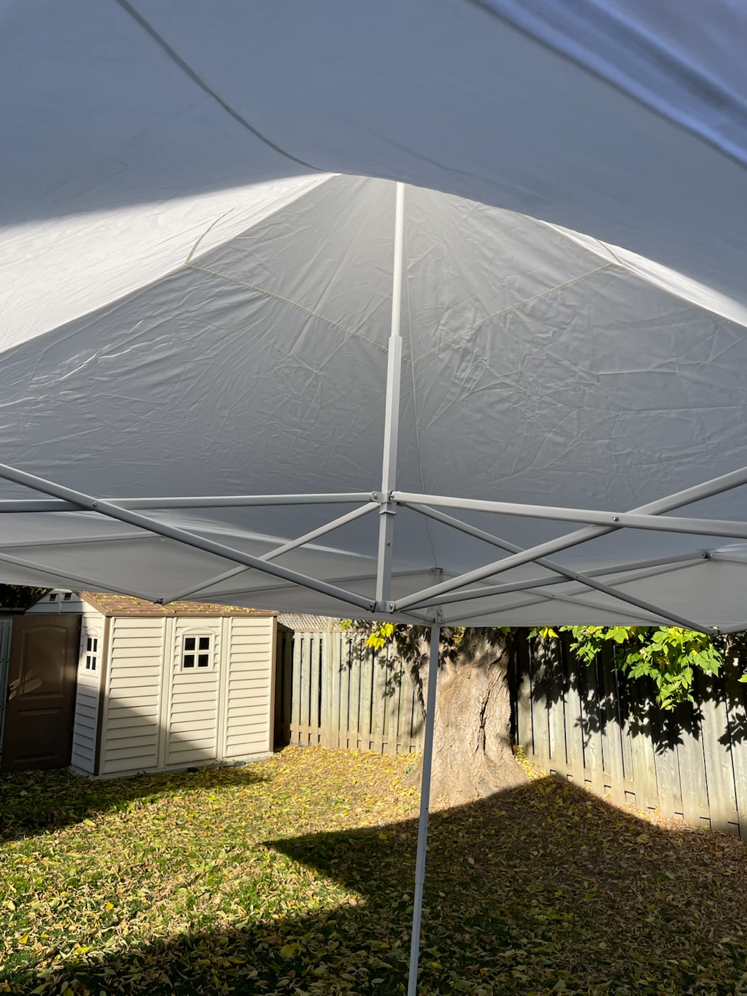 White Pop-Up Canopy Tent - photo 4
