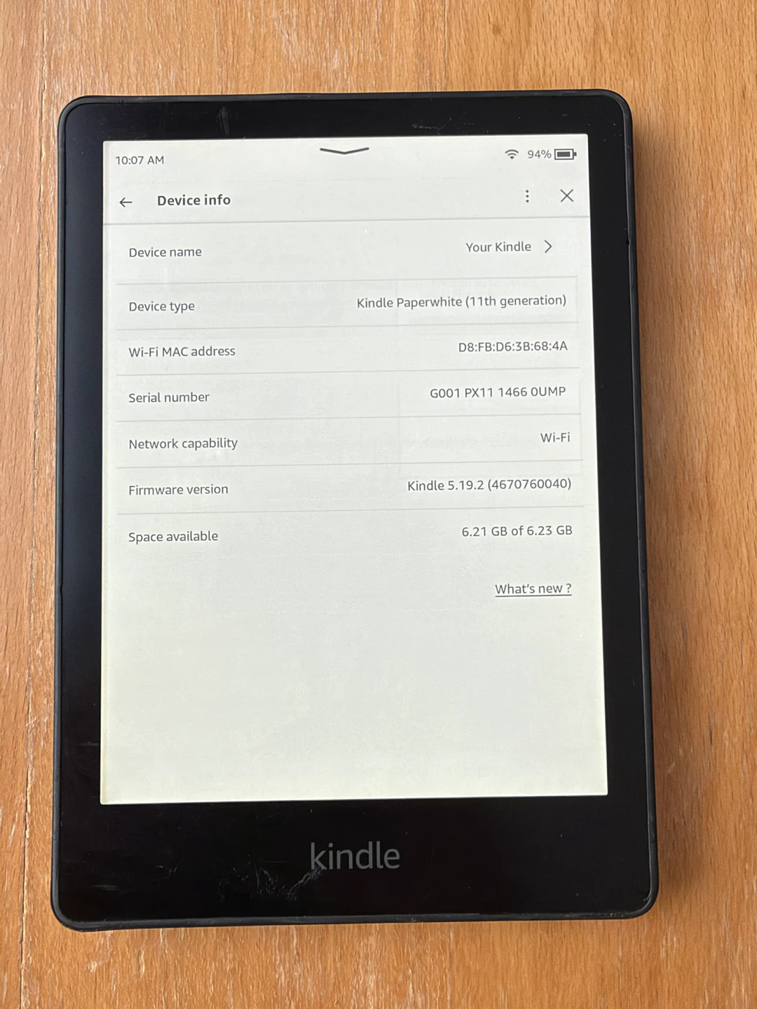 Amazon Kindle Paperwhite 11th Gen - photo 3
