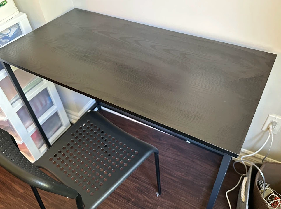 Computer Desk & Ikea Chair - photo 2