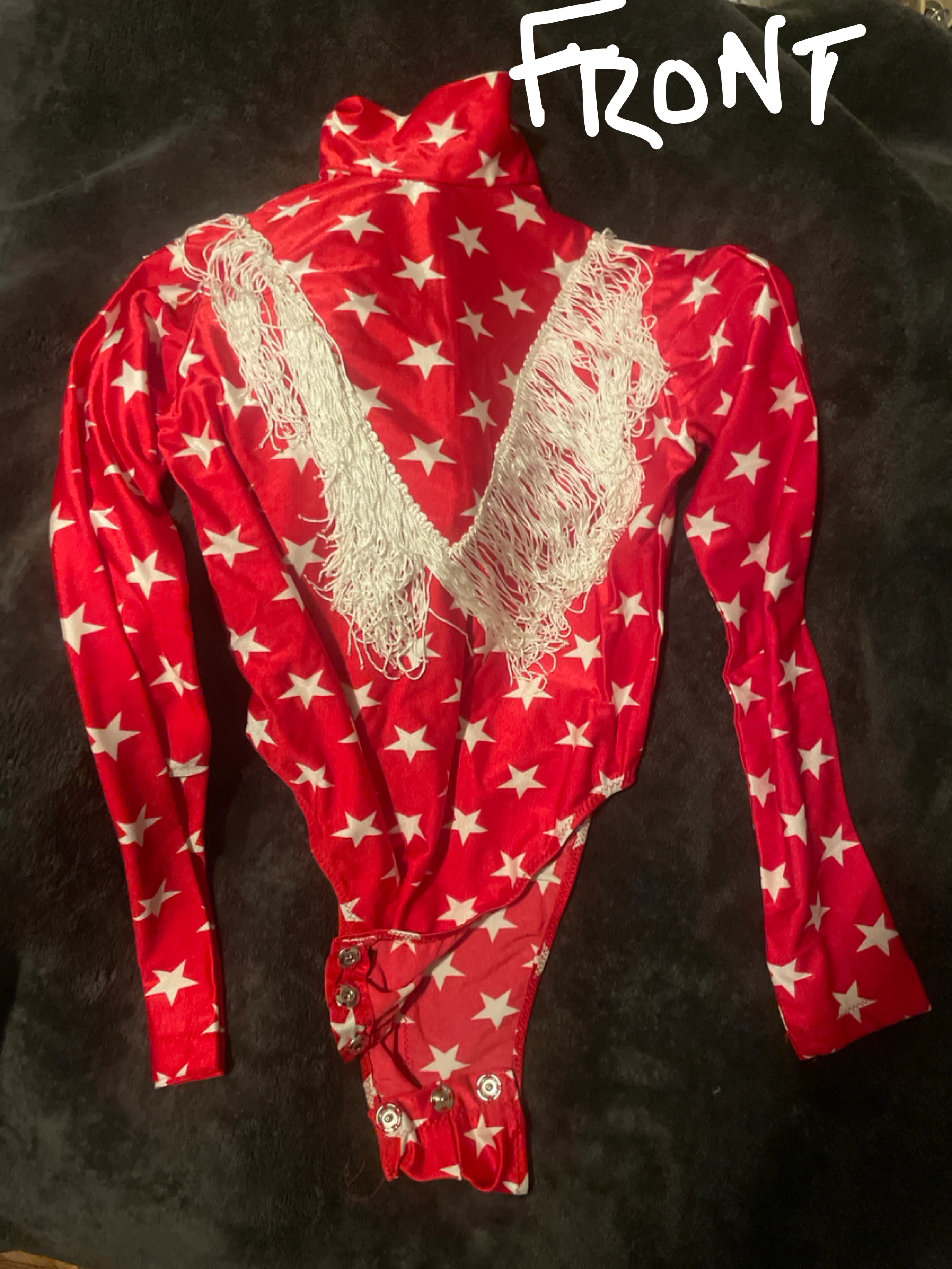 Red Star Pattern Fringe 2 piece - photo 3