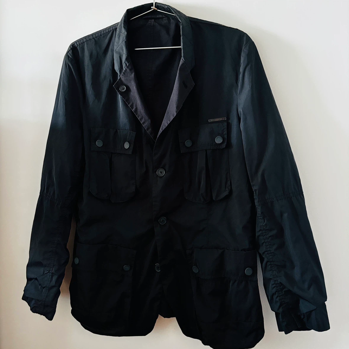 $400 Reversible Gotstyle Black Men's Jacket / Blazer, Men’s L