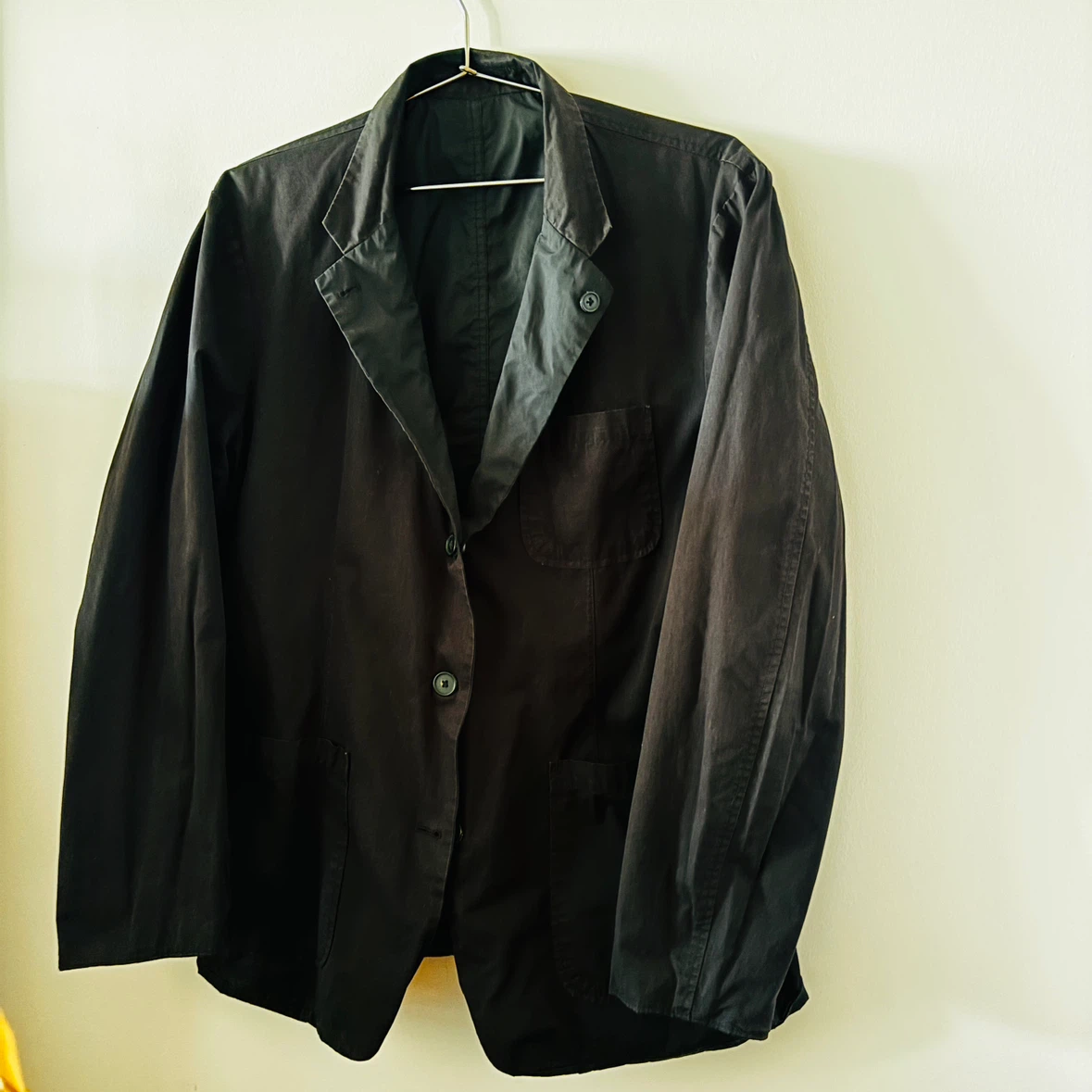$400 Reversible Gotstyle Black Men's Jacket / Blazer, Men’s L - photo 3